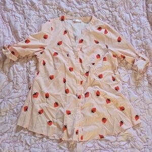 Pink Strawberry Shirt